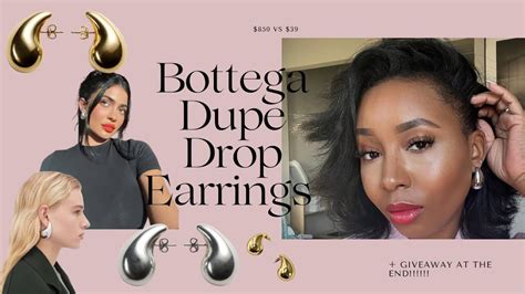 bottega veneta earring dupe amazon